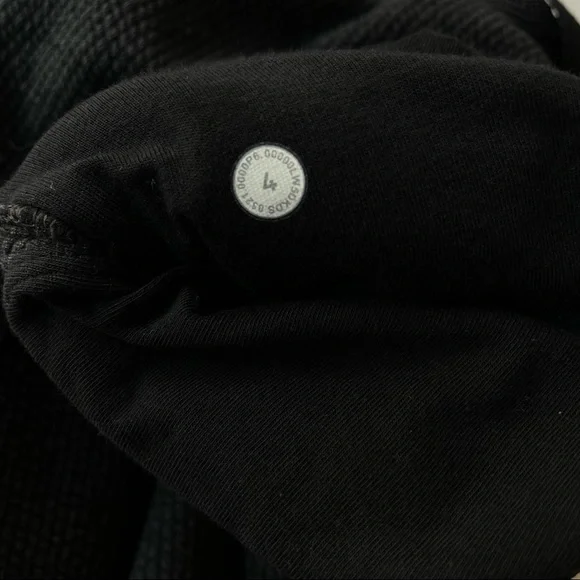 Lululemon Ribbed High-Rise Jogger 25" *7/8 Length in Heathered Black Size 4 - Picture 6 of 10